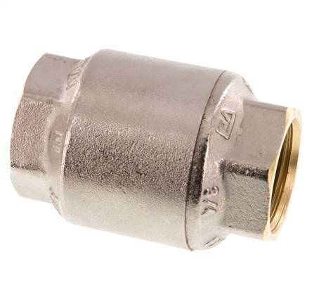 G 3/4'' Messing. Vernickelt Rückschlagventil 20 Bar (290 Psi) NBR
