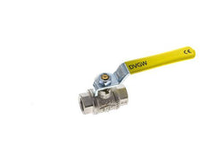 Rp 3/8 Zoll 2-Wege-Sauerstoff-Kugelhahn aus Messing PN 63