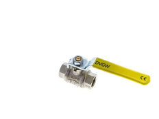 Rp 3/8 Zoll 2-Wege-Sauerstoff-Kugelhahn aus Messing PN 63