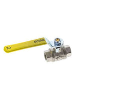 Rp 3/8 Zoll 2-Wege-Sauerstoff-Kugelhahn aus Messing PN 63