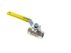 Rp 3/8 Zoll 2-Wege-Sauerstoff-Kugelhahn aus Messing PN 63