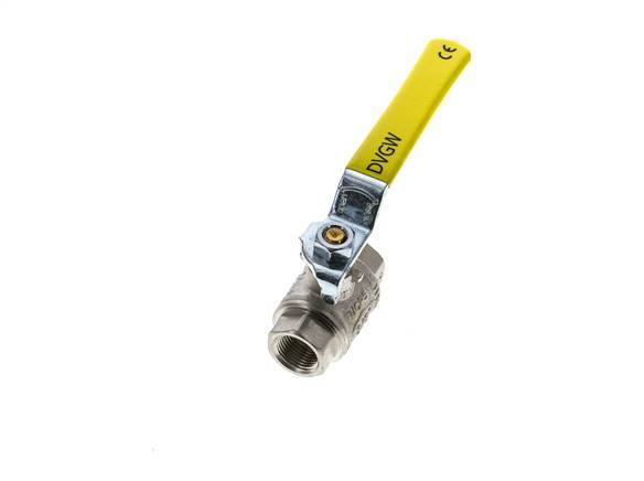 Rp 3/8 Zoll 2-Wege-Sauerstoff-Kugelhahn aus Messing PN 63