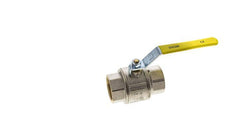 Rp 1-1/2 inch 2-Way Oxygen Brass Ball Valve PN 25
