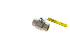 Rp 1-1/2 inch 2-Way Oxygen Brass Ball Valve PN 25