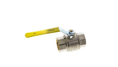 Rp 1-1/2 inch 2-Way Oxygen Brass Ball Valve PN 25
