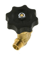 G 1/4'' Messing Kugelhahn Außengewinde 40 bar mit Handrad