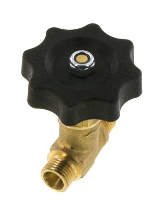 G 1/4'' Messing Kugelhahn Außengewinde 40 bar mit Handrad