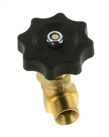 G 3/8'' Messing Kugelhahn Außengewinde 40 bar mit Handrad