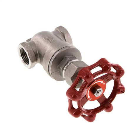 G 1/2'' Edelstahl Schiebeventil 16 bar