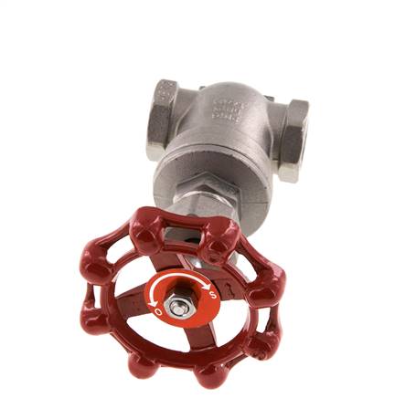 G 1/2'' Edelstahl Schiebeventil 16 bar