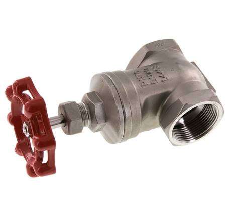 G 1-1/2'' Edelstahl Schiebeventil 16 bar