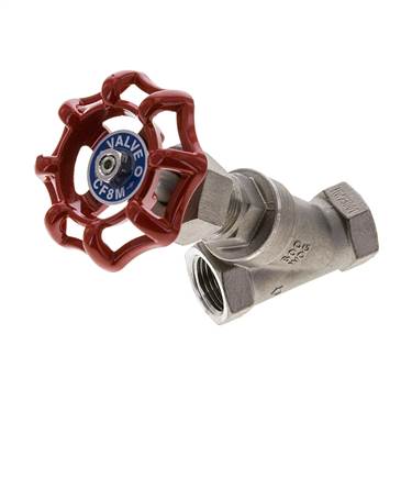 G 1/2'' Edelstahl Schrägsitzventil 40 bar