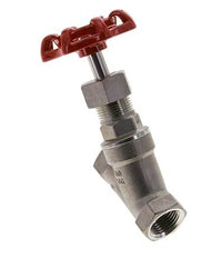 G 1/2'' Edelstahl Schrägsitzventil 40 bar