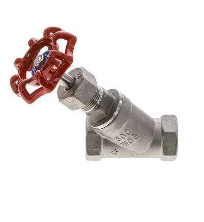 G 3/4'' Edelstahl Schrägsitzventil 40 bar