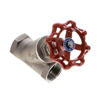 G 1-1/4'' Edelstahl Schrägsitzventil 40 bar