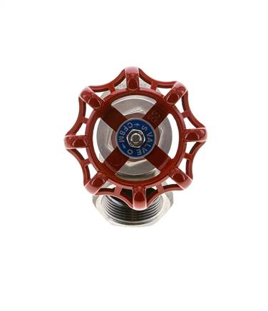 G 1-1/4'' Edelstahl Schrägsitzventil 40 bar