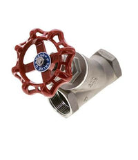 G 1-1/4'' Edelstahl Schrägsitzventil 40 bar
