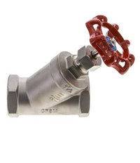 G 1-1/2'' Edelstahl Schrägsitzventil 40 bar