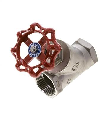 G 1-1/2'' Edelstahl Schrägsitzventil 40 bar