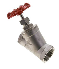 G 1-1/2'' Edelstahl Schrägsitzventil 40 bar
