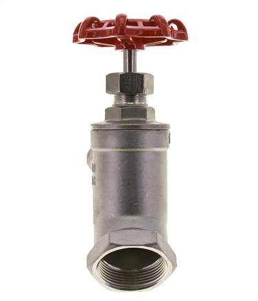 G 1-1/2'' Edelstahl Schrägsitzventil 40 bar