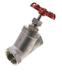 G 1-1/2'' Edelstahl Schrägsitzventil 40 bar