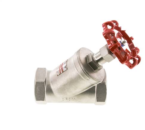 G 2'' Edelstahl Schrägsitzventil 40 bar