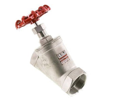 G 2'' Edelstahl Schrägsitzventil 40 bar