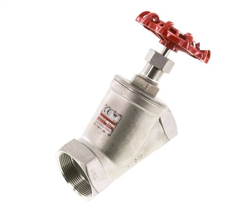 G 2'' Edelstahl Schrägsitzventil 40 bar
