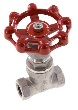 G 3/8'' Edelstahl Globeventil 16 bar