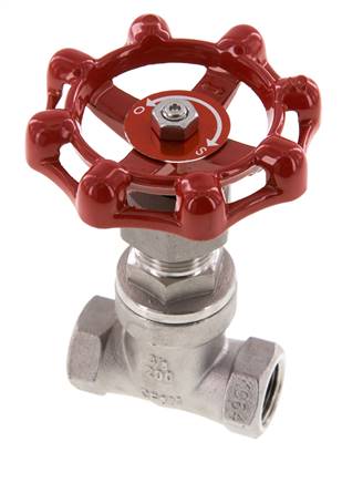 G 3/8'' Edelstahl Globeventil 16 bar