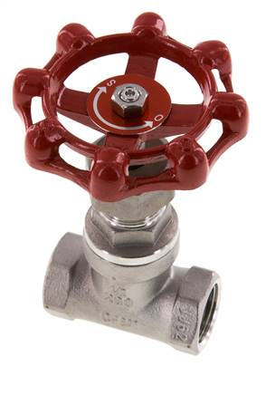 G 1/2'' Edelstahl Globeventil 16 bar