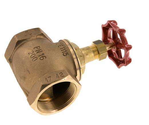 G 2'' Bronze Globeventil 16 bar