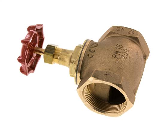 G 2'' Bronze Globeventil 16 bar