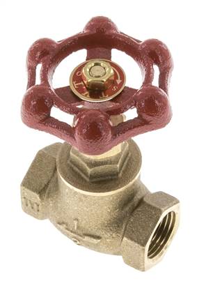 G 1/2'' Messing Globeventil 10 bar