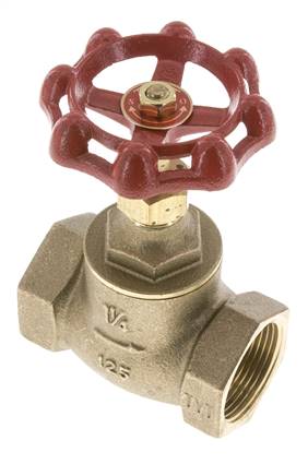 G 1-1/4'' Messing Globeventil 10 bar
