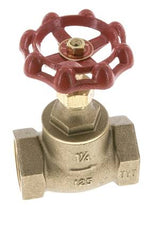 G 1-1/4'' Messing Globeventil 10 bar