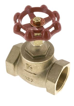 G 1-1/2'' Messing Globeventil 10 bar