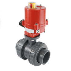 32mm 24V DC VDL 2-way PVC Electrical ball valve