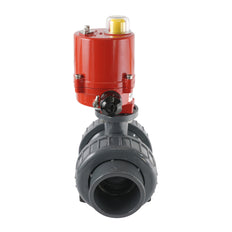 63mm 24V AC VDL 2-way PVC Electrical ball valve