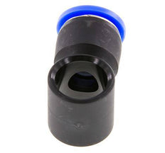 12mm L-Banjo Steckverschraubung PBT/POM NBR Hohlschraube G3/8'' [5 Stück]